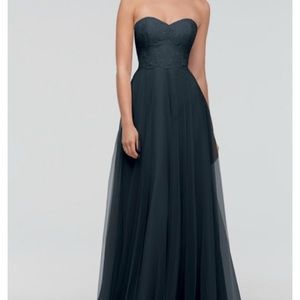 Watters Bridesmaids Dress-Marlis. Color: Indigo